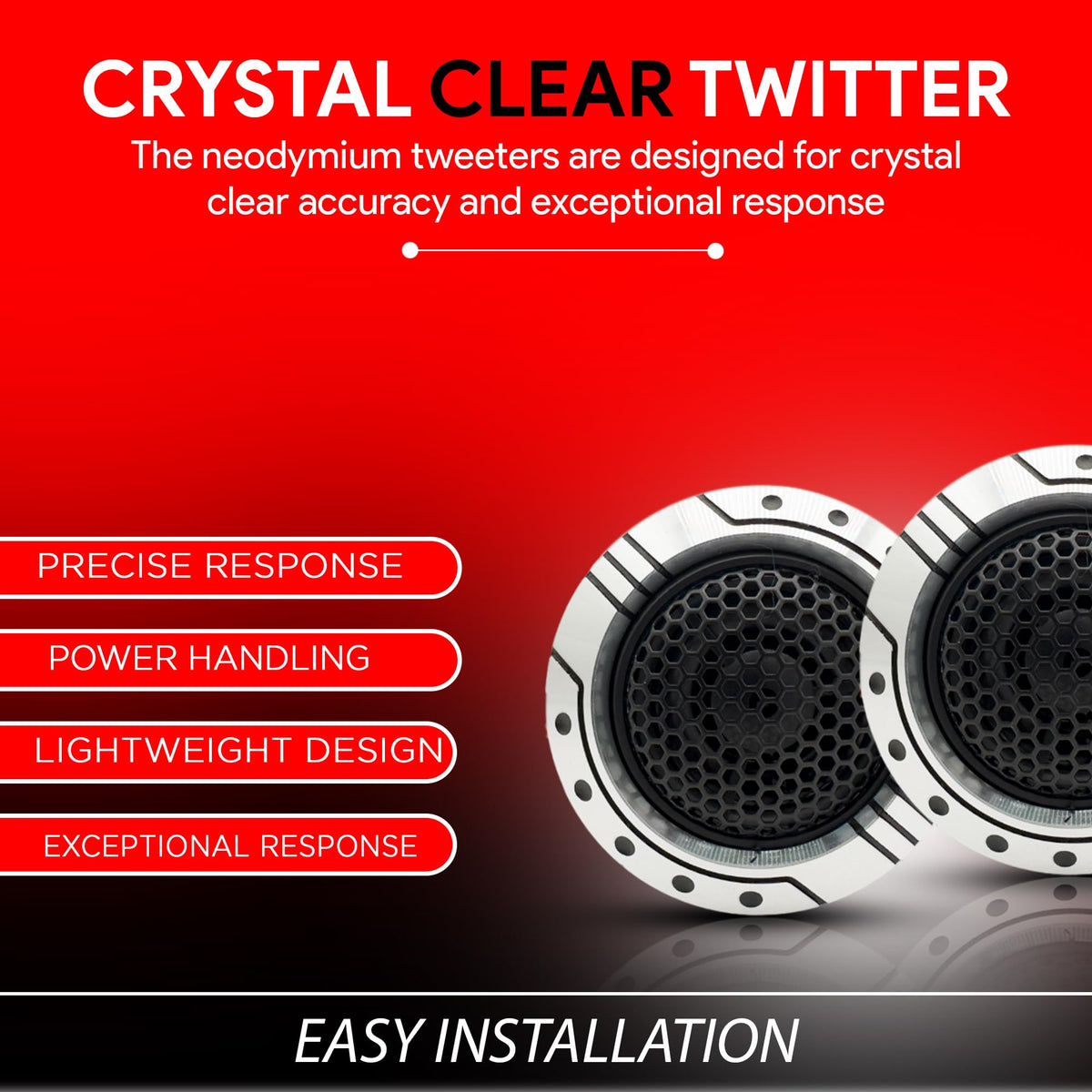 MB Quart XS2-216 6.5" 2-Way Component Speakers