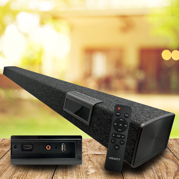 Gravity GSB500 BL 35.4-Inch TV Soundbar