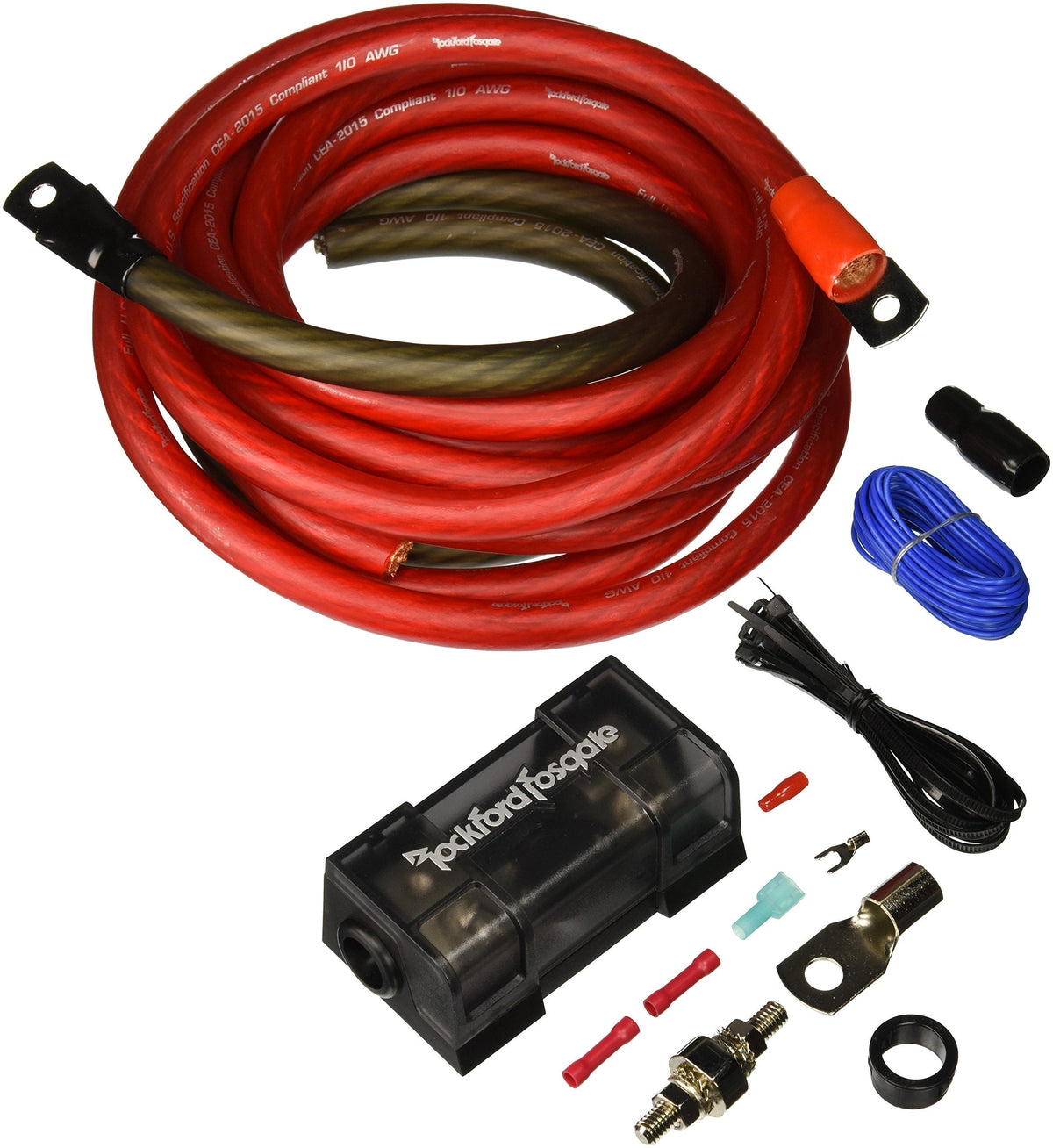Rockford Fosgate RFK1 1/0 AWG Power Installation Kit
