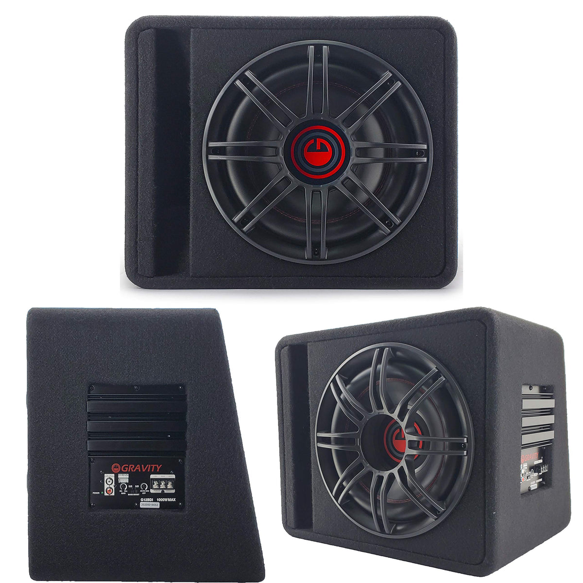 Gravity G12BD1 12" Powered Subwoofer Enclosure