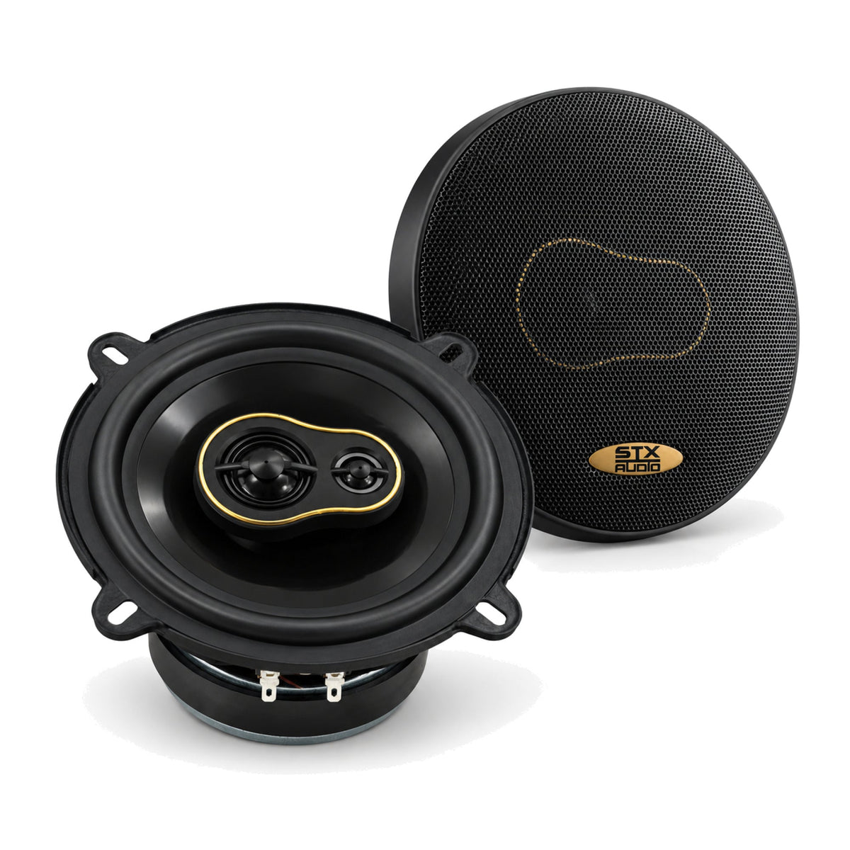STX Audio SX502 5.25 in 2-Way Coaxial Car Speakers 450W 4 Ohm Pair