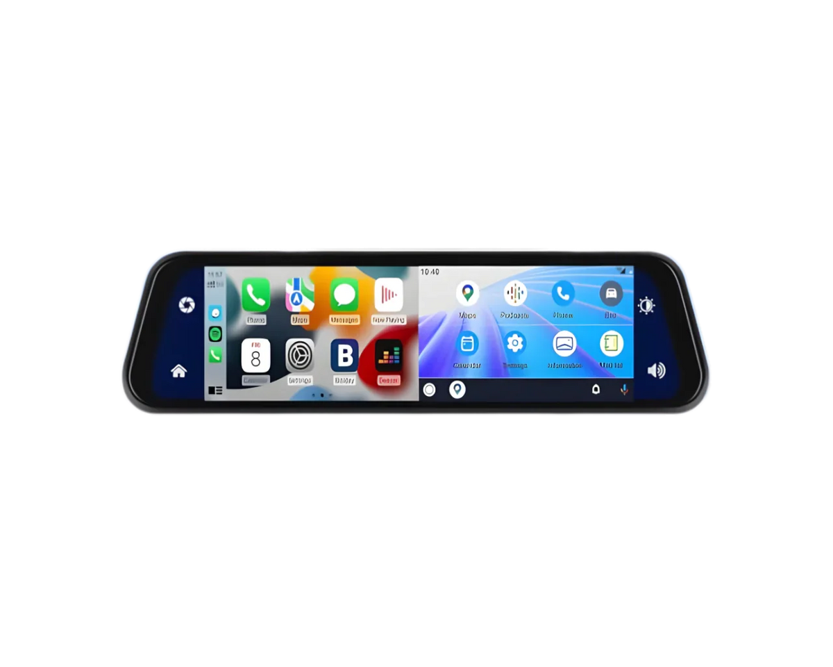 Xtremevision XV-98MR 9.66" Wireless CarPlay Dash Cam