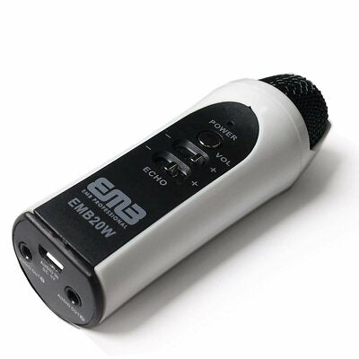 Emb EMB20W Handheld Multi-Function Condenser Microphone Iphone/Ipad/Android