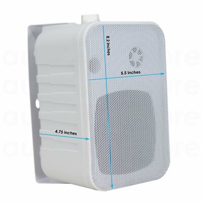 Emb ECW30 150W Full Range Indoor / Outdoor Waterproof Speaker - White (Single)