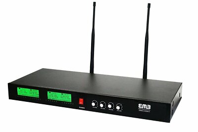 Emb Uhf EMIC2300HT Professional Quad / 4 x Wireless Headset Microphone System