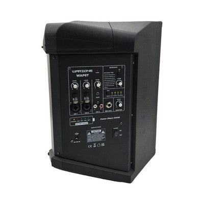 Warzone WAP8T 500W Active PA Speaker 8" Bluetooth DSP Portable System