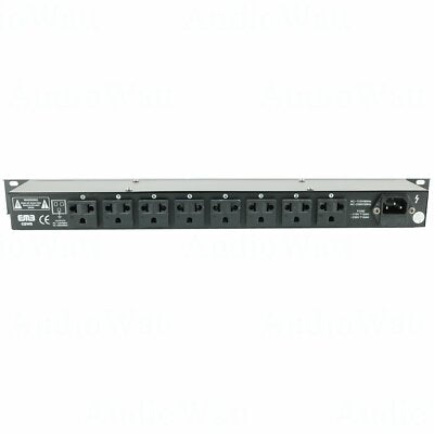 Emb EBW8 8 Outlet Rack Mount Power Supply Ac 110V/220V Outlet Surge Protector