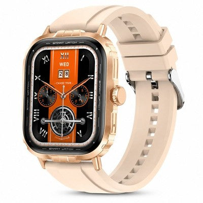 Gravity GWX1RG 2.01" Smart Watch Bluetooth Calling Heart Rate Rose Gold