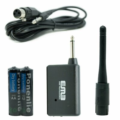 Emb EM-100P Professional Handheld Wireless Mic System For Church Home Karaoke