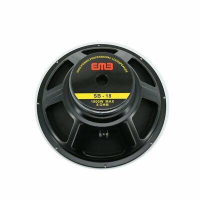 1x Emb SB-18 1800W 18" 8-Ohm Replacement Speaker For Jbl,Yamaha,Cerwin,Peavey...