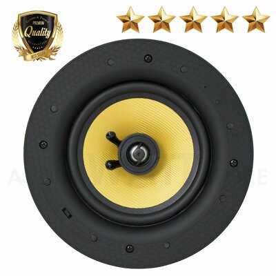 Gravity SG-6HiBT 8.9? 150 Watts Ceiling Speakers With Bluetooth Wall Speaker New