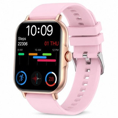 Gravity GWX2RG Rose Gold Smartwatch Bluetooth Calling 1.83" HD Fitness Tracker