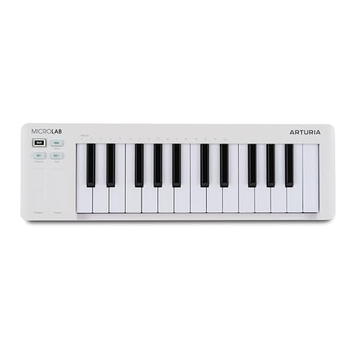 Arturia Microlab Mk3 Universal Midi Controller, White