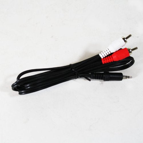 Emb Premium 6 Ft. 3.5mm To Dual RCA Cable E2RCXA6