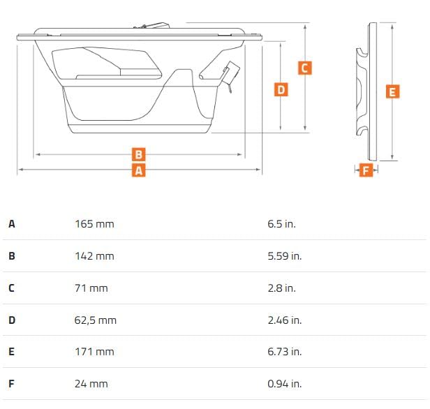 Hertz CX 165 6.5" Two-Way Coaxial Speakers