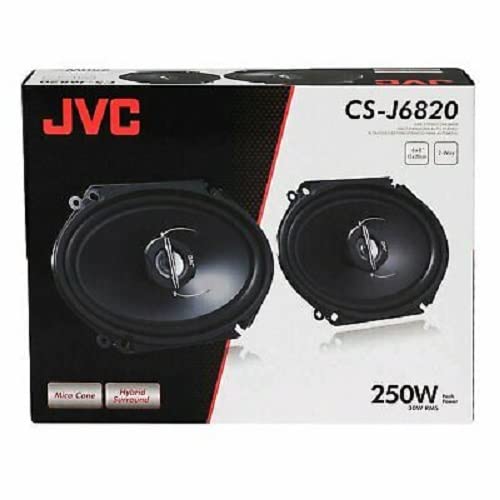 JVC CS-J6820 6 x 8-Inch 2-Way Coaxial Speakers