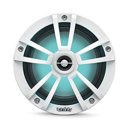Infinity 622MLW 6.5" RGB LED Marine Coaxial Speakers