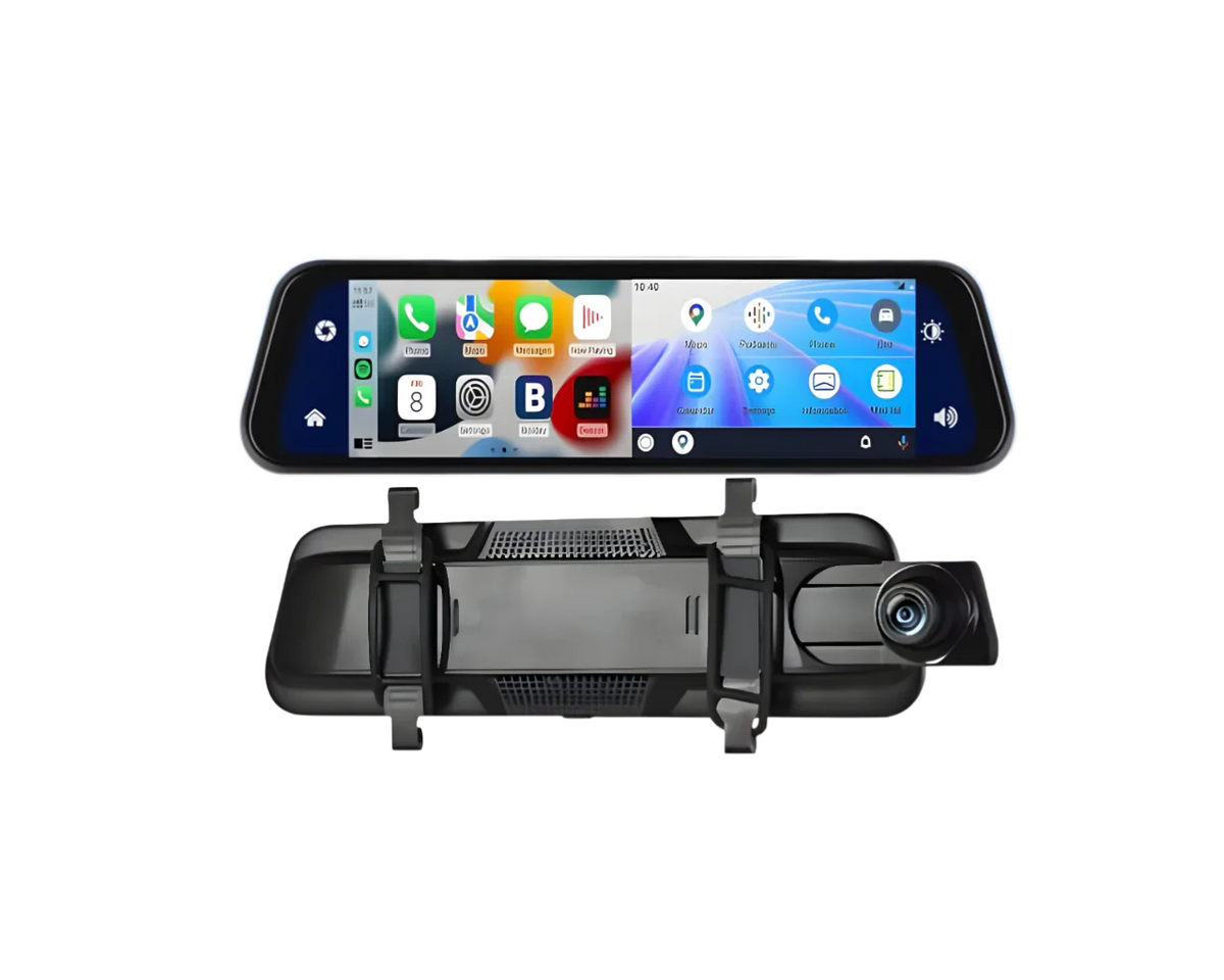Xtremevision XV-98MR 9.66" Wireless CarPlay Dash Cam