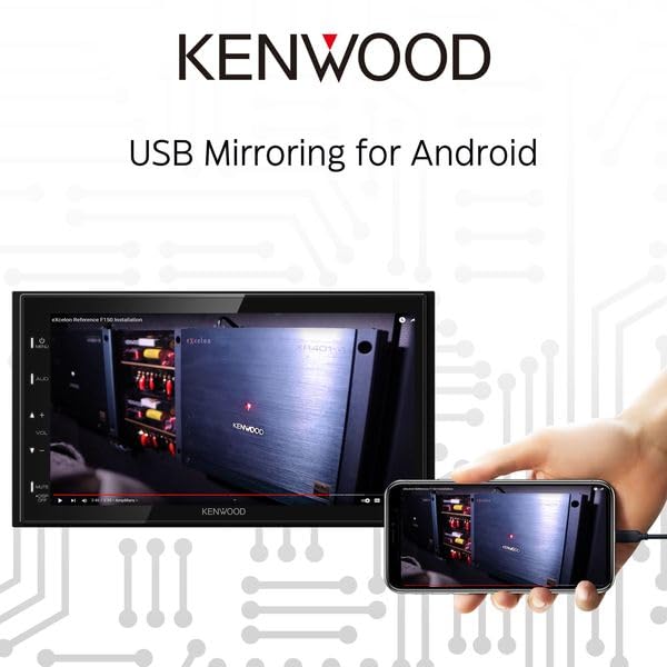 Kenwood DMX129BT Double DIN 6.8" Digital Multimedia Receiver