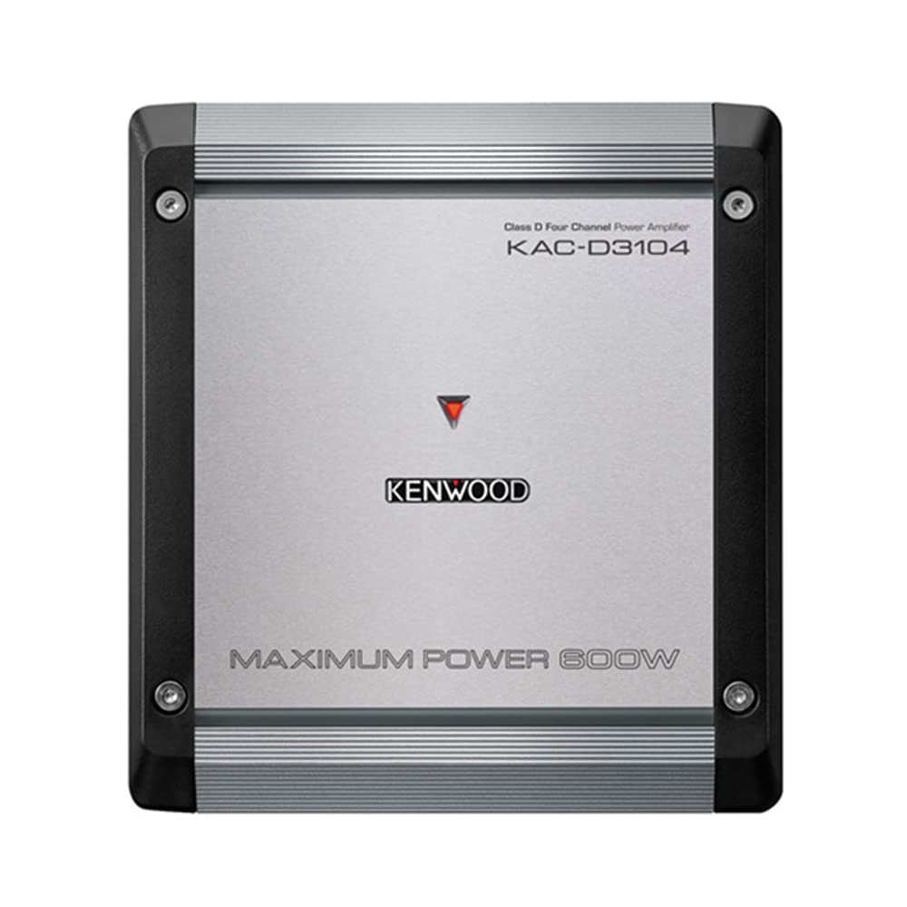 Kenwood KAC-D3104 4-Channel Class D Power Amplifier
