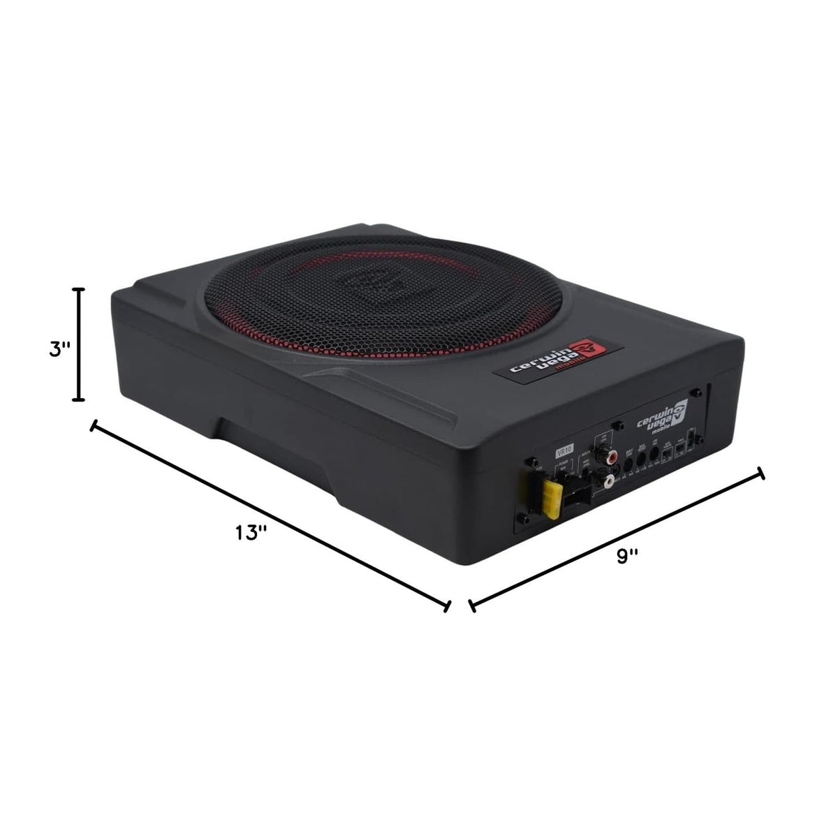 Cerwin Vega VR10 10" Powered Underseat Subwoofer