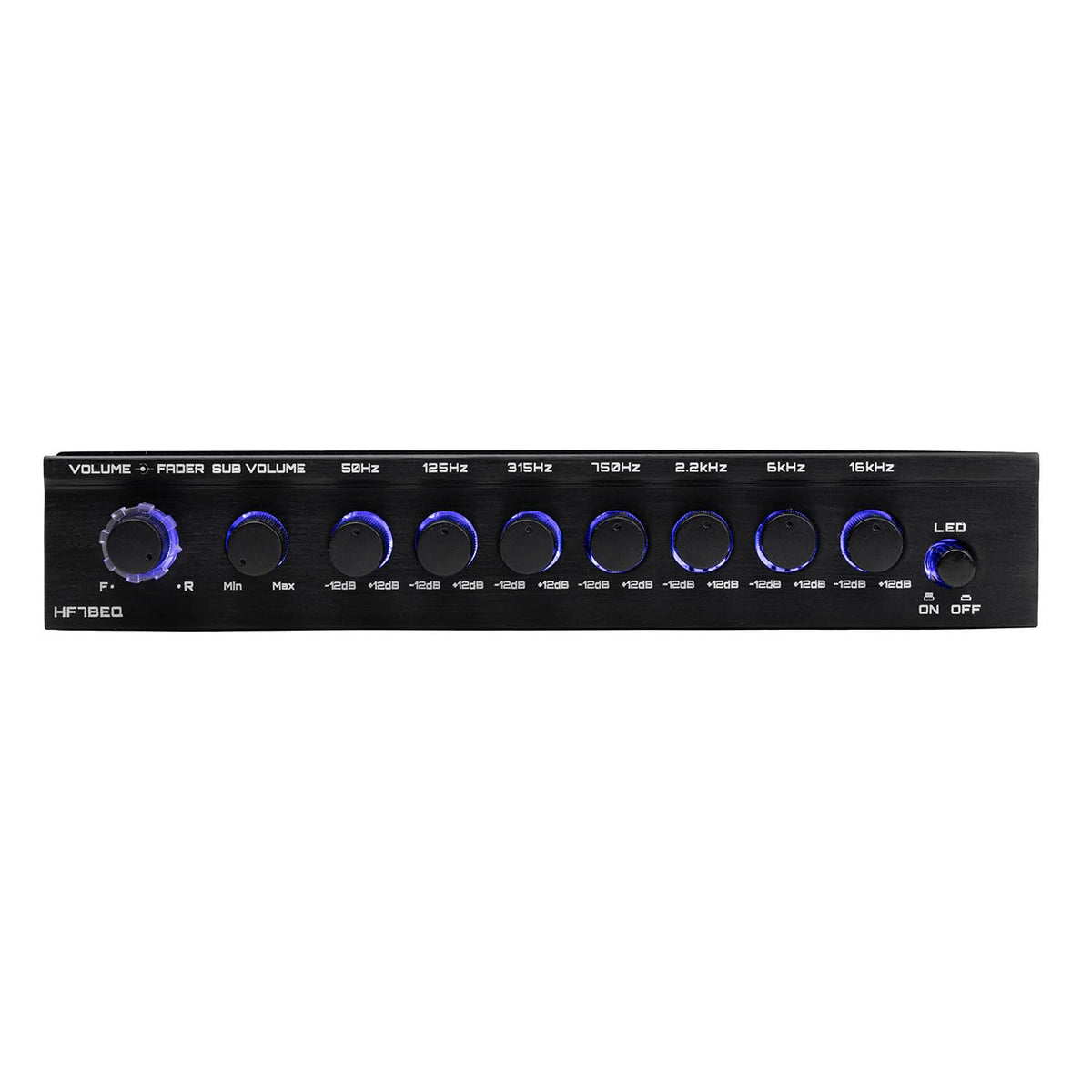 Hifonics HF7BEQ 7-Band Equalizer with Crossover