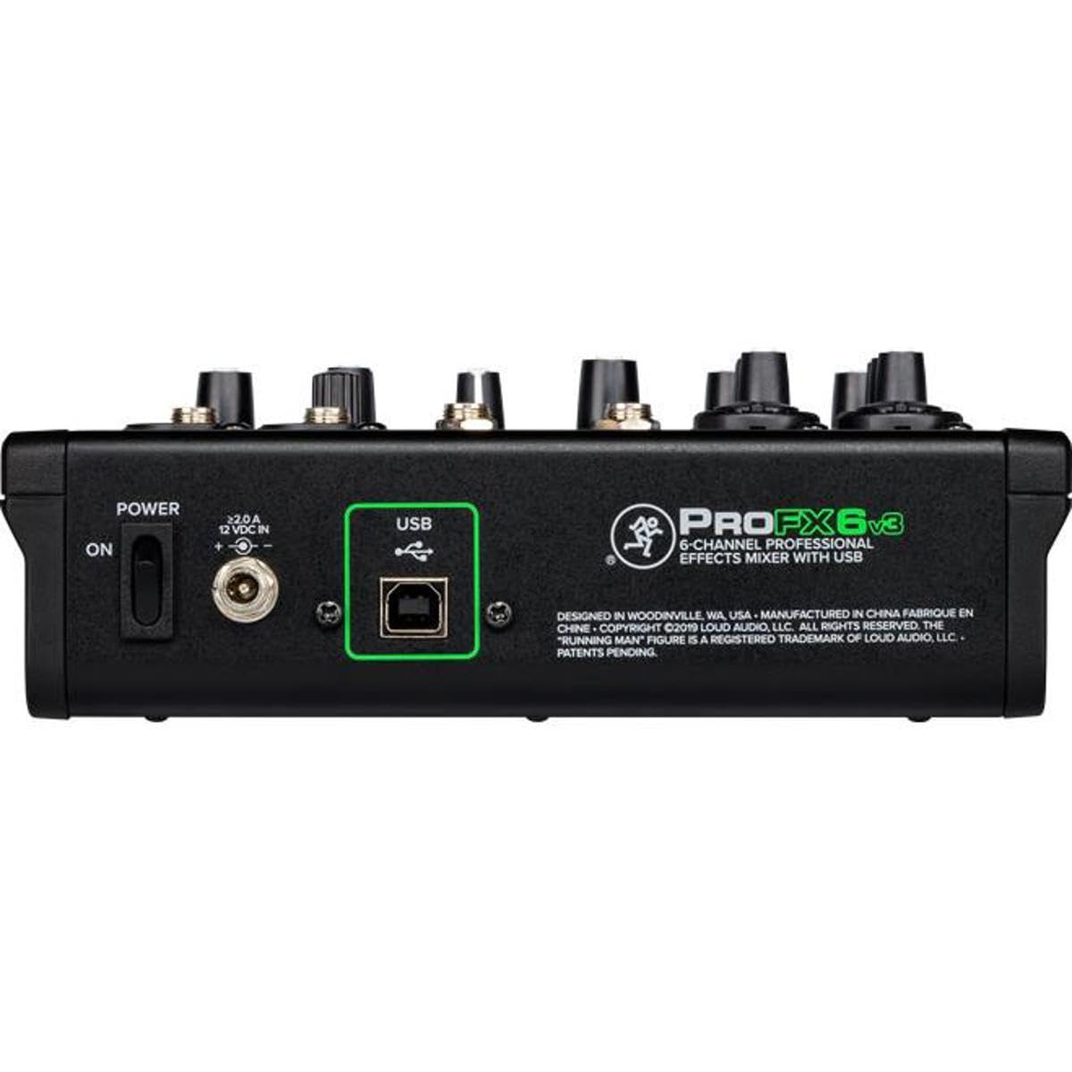 Mackie ProFX6v3 6-Channel Analog USB Mixer