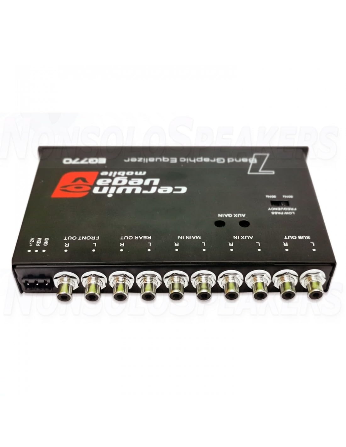 Cerwin-Vega EQ770 7-Band Parametric Car Audio Equalizer