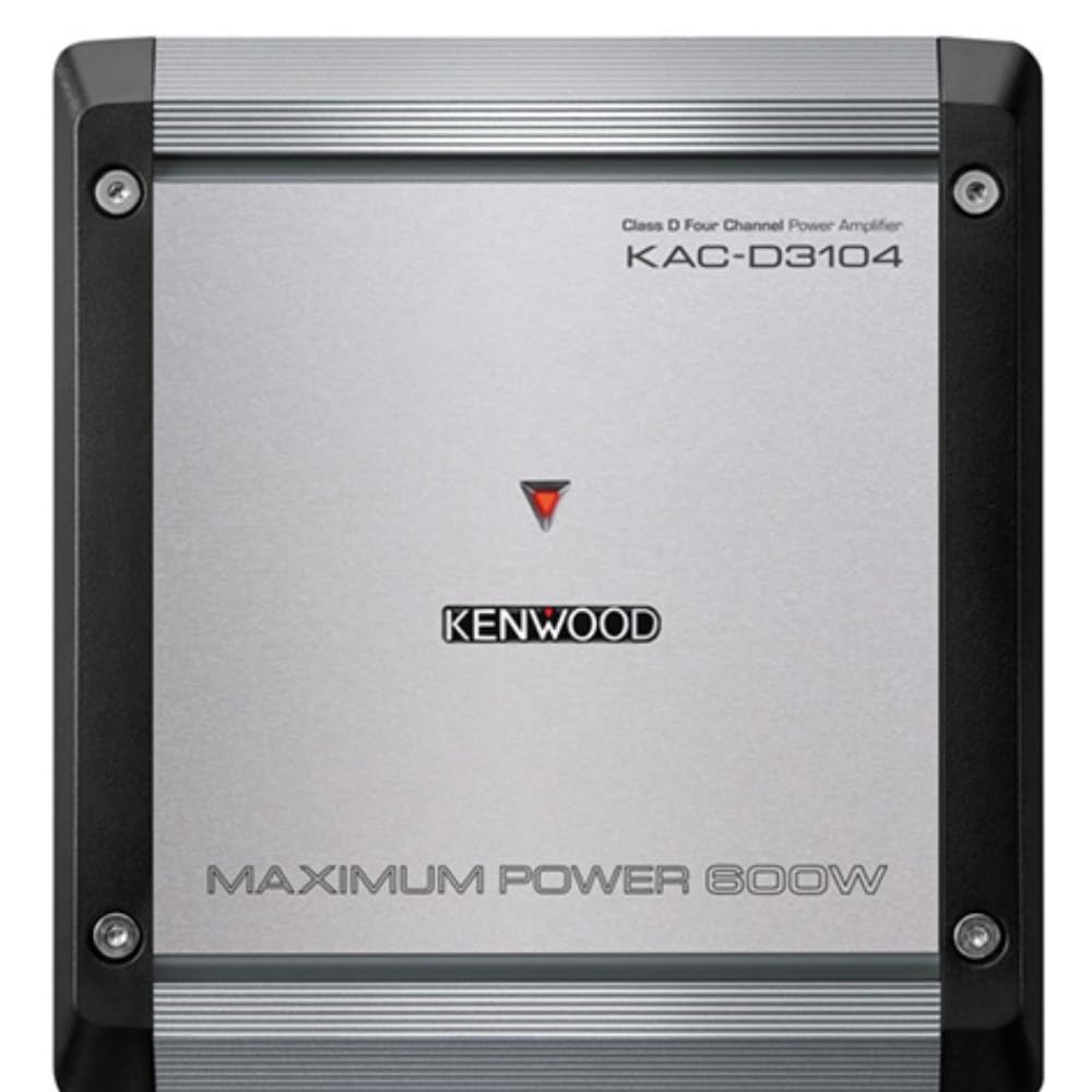 Kenwood KAC-D3104 4-Channel Class D Power Amplifier