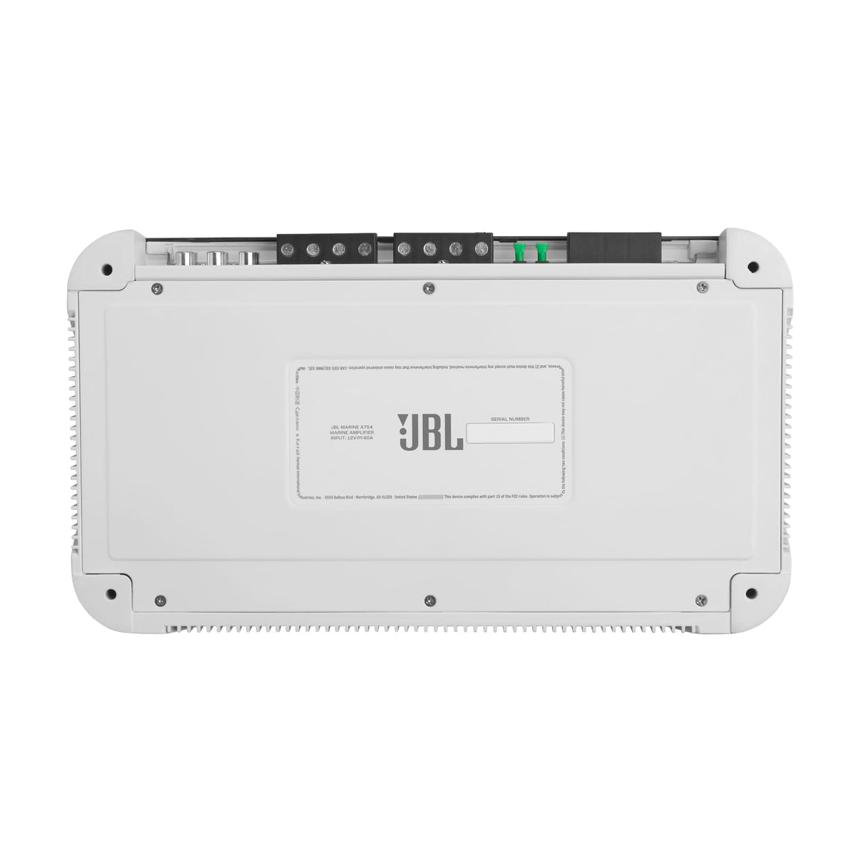 JBL MA754 4-Channel Marine Amplifier