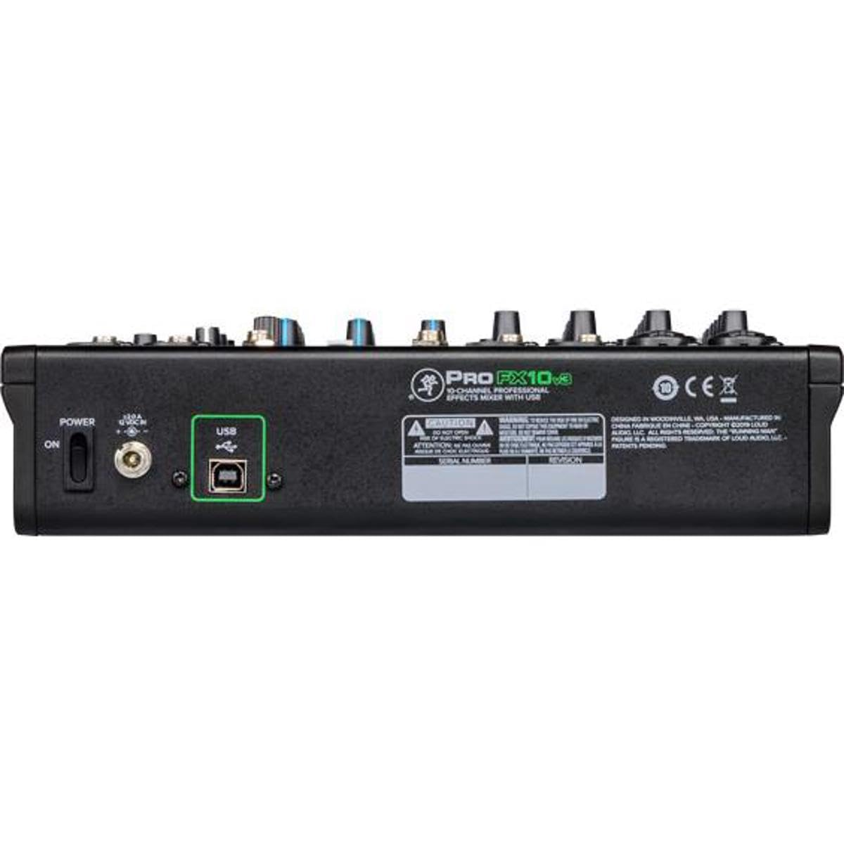 Mackie PROFX10V3 10-Channel USB Analog Mixer