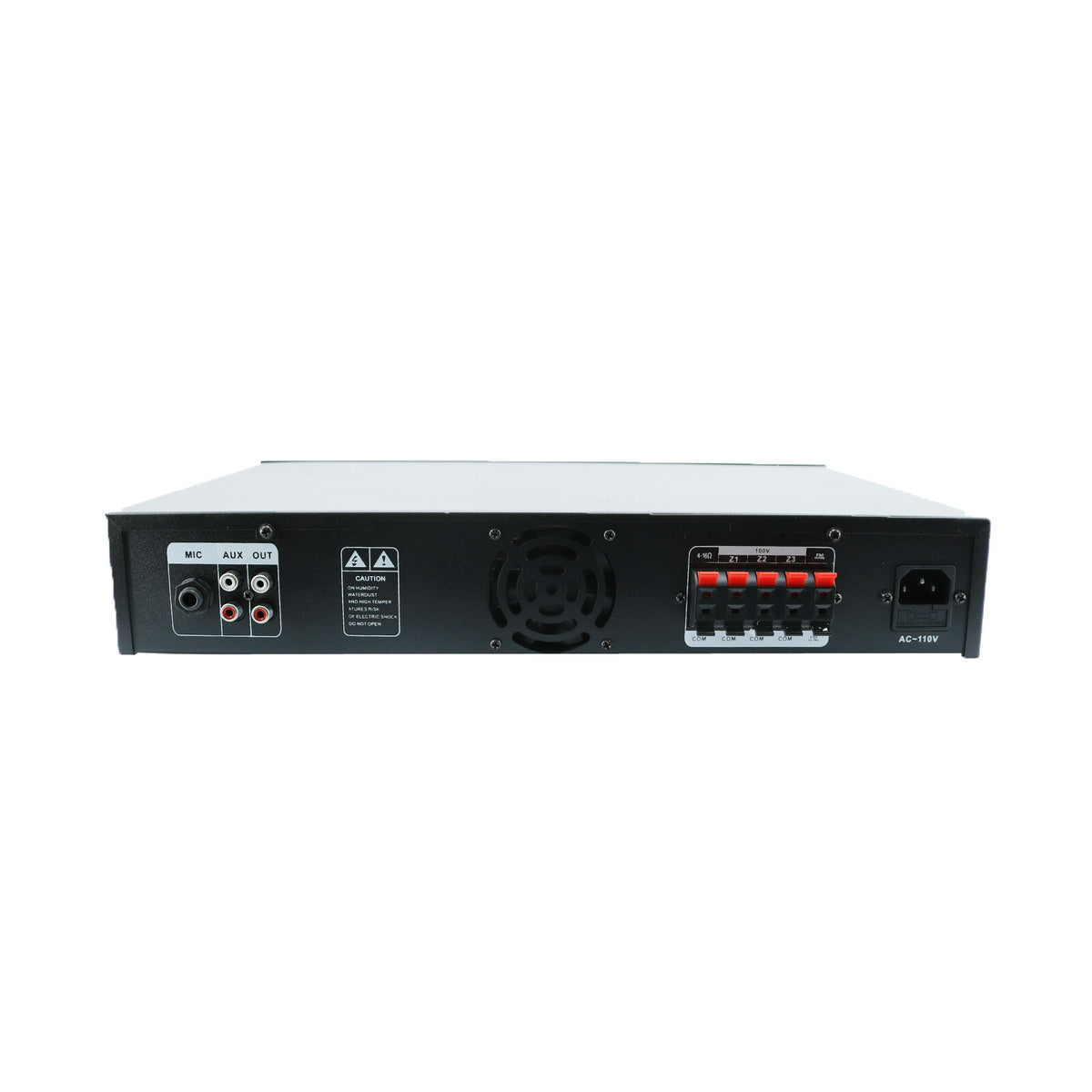 Emb 300 Watts 4-Channel 100V 70V Mixer Amplifier USB Bluetooth 4-16hom