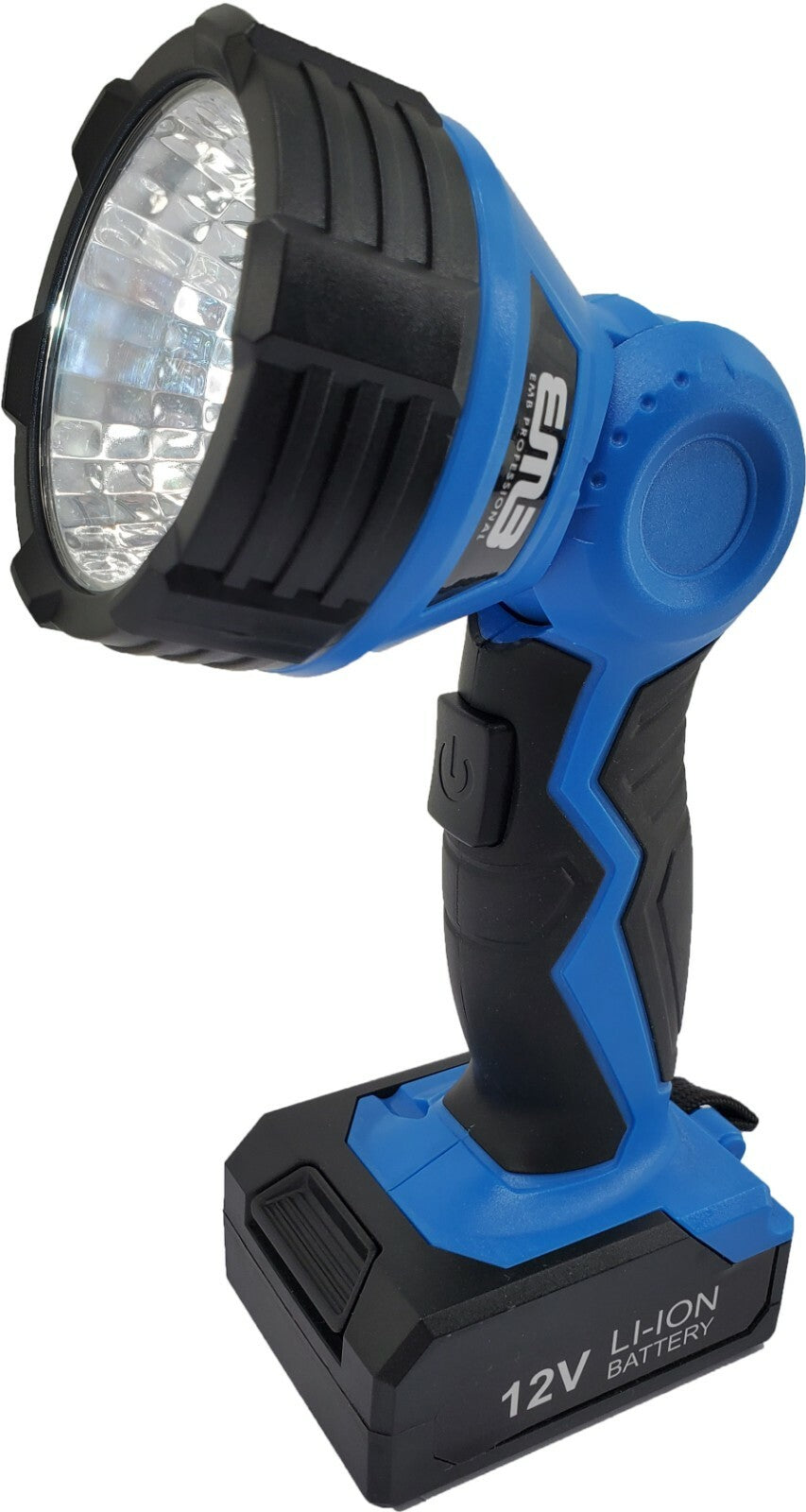 Emb 12V Lithium-Ion LED Rechargeable Cordless Worklight Flashlight Torch Handle