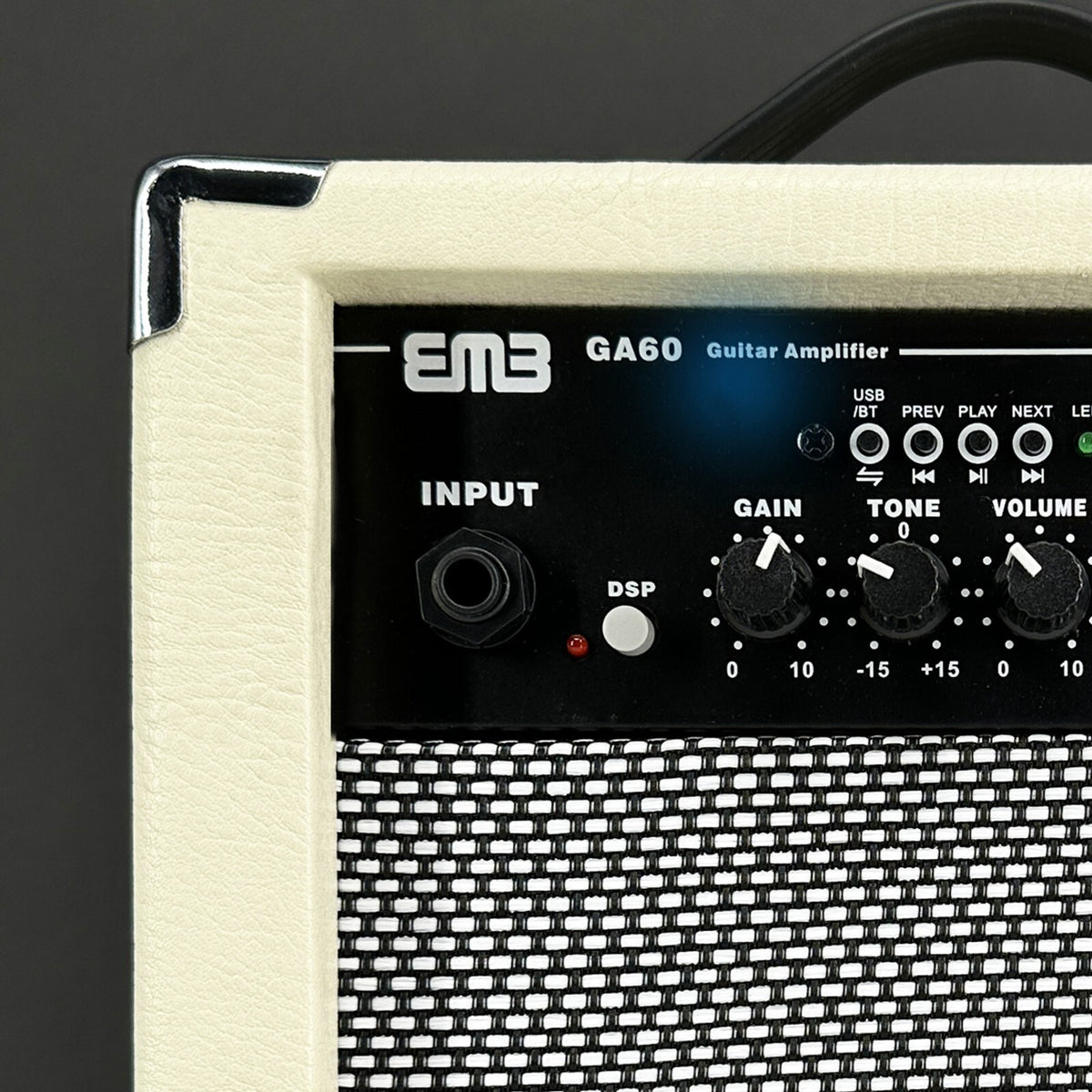 Emb 250W Guitar Amplifier Speaker Powerful Cabinet - SD USB AUX Bluetooth Wh