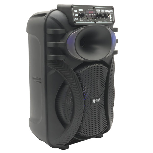 Emb PKL10BT 500w 10" Trolley Speaker With AUX, Lights, FM, USB With Bluetooth