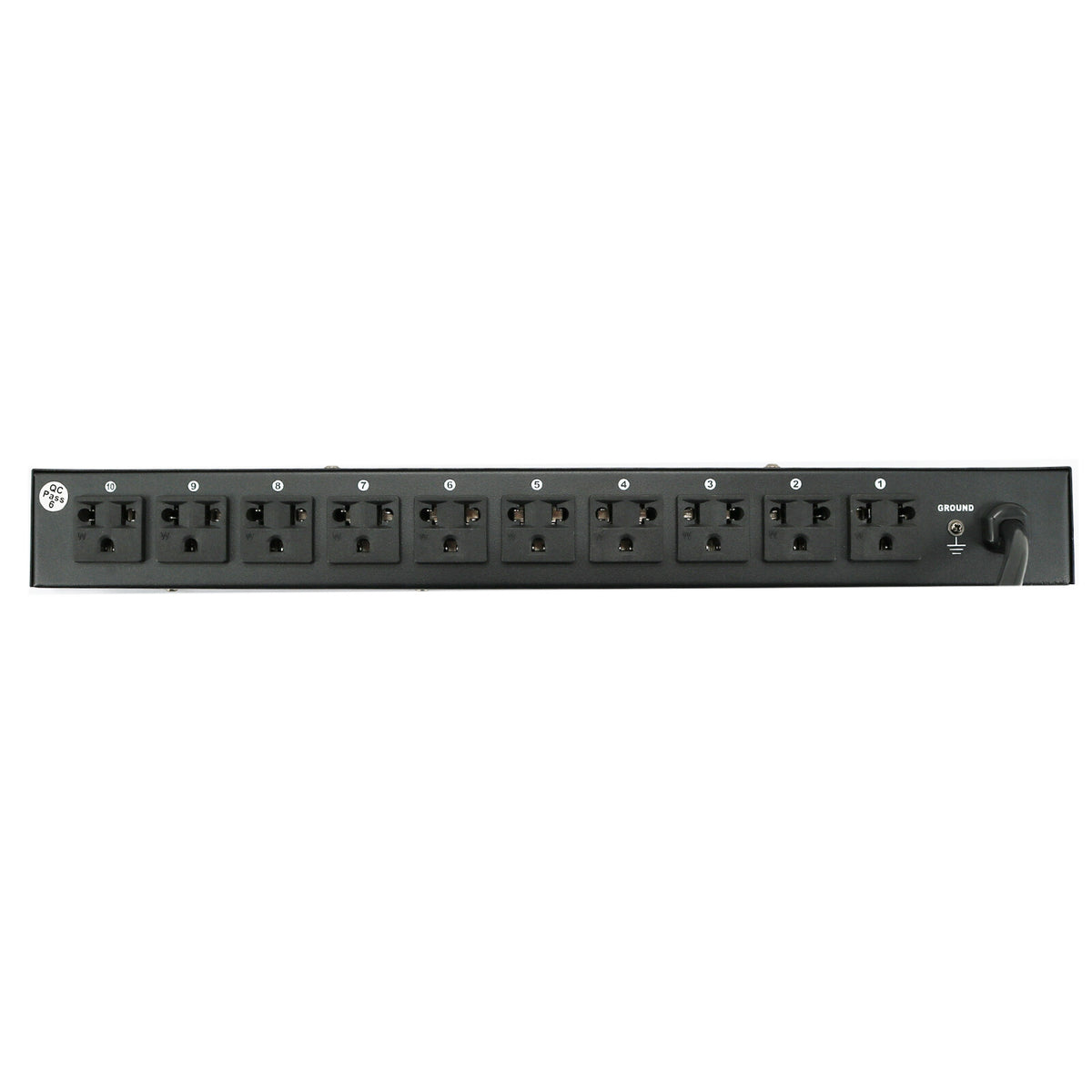 Emb EBW10 10 Outlets Rack Mount Power Supply Ac 110V/220V Outlet Surge Protector