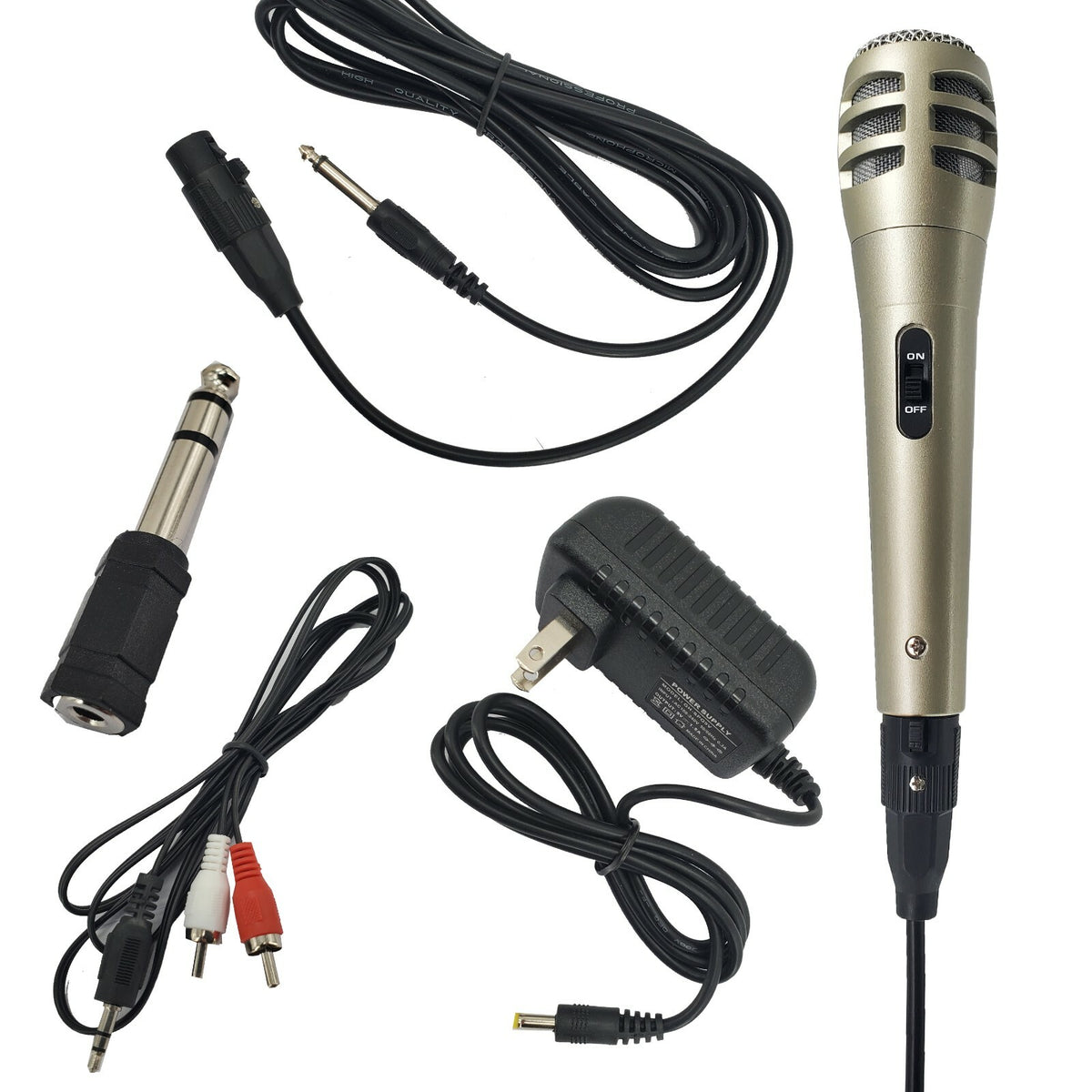 150 Watts 6.5" Rechargeable Guitar Speaker Amp Combo SD USB  Bluetooth Mic