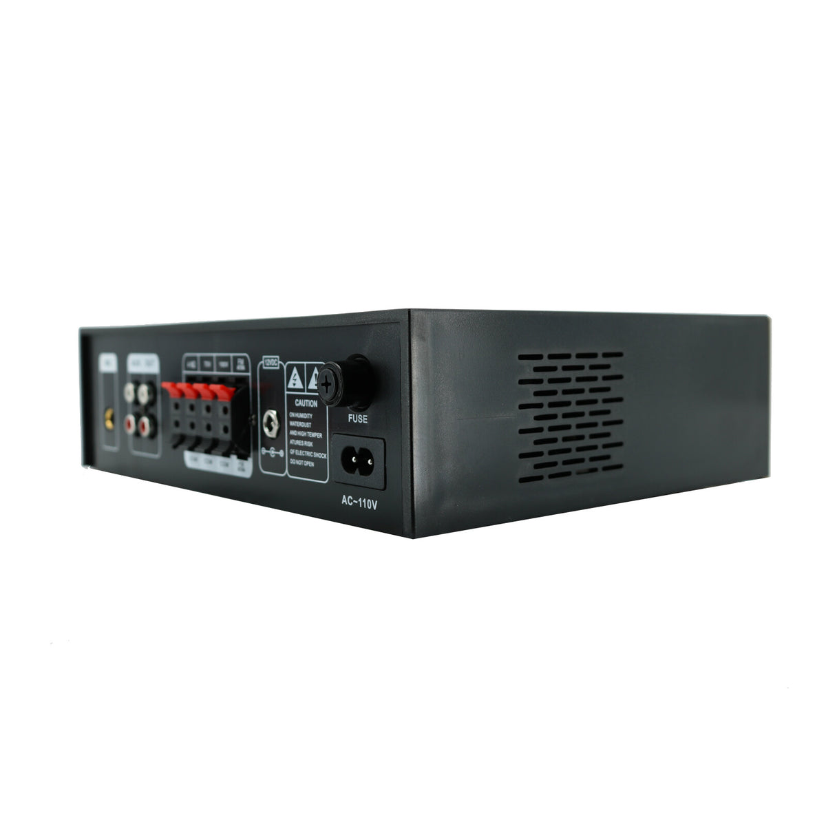 Emb 3-Channel Mixing Amplifier 300 Watts 70V 100V Stereo USB Bluetooth 4-16ohm