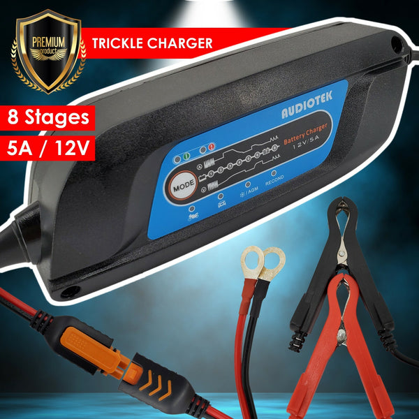 Audiotek AT-905CH 12V 5A Battery Charger Maintainer