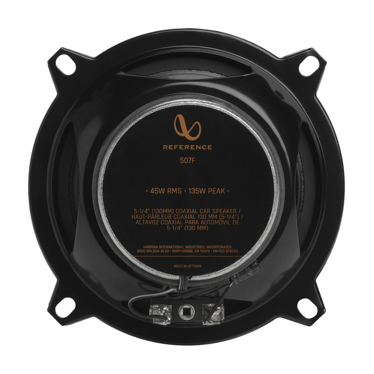 Infinity REF507F 5.25" 2-Way Coaxial Car Speakers