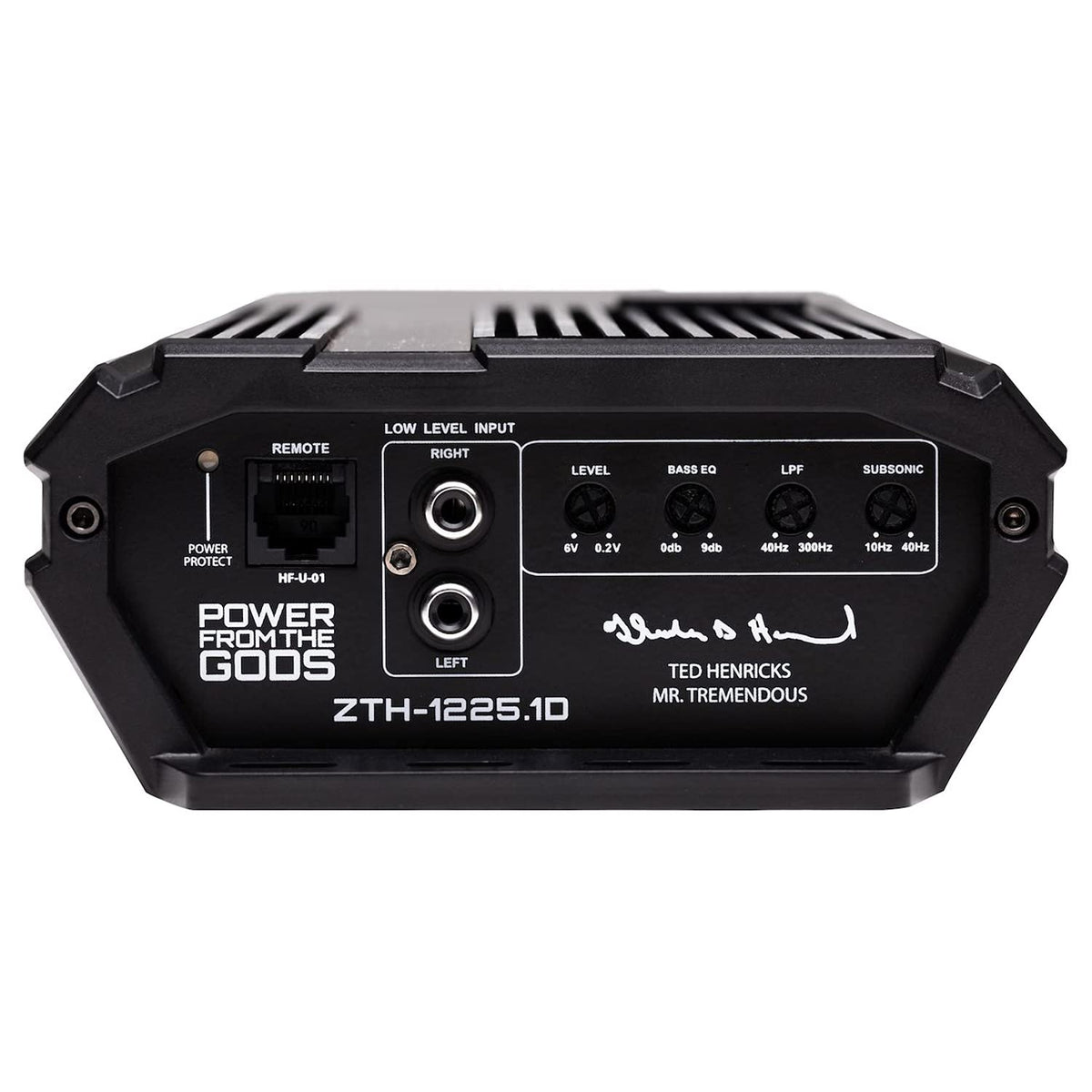 Hifonics ZTH-1225.1D Mono Class D Car Amplifier