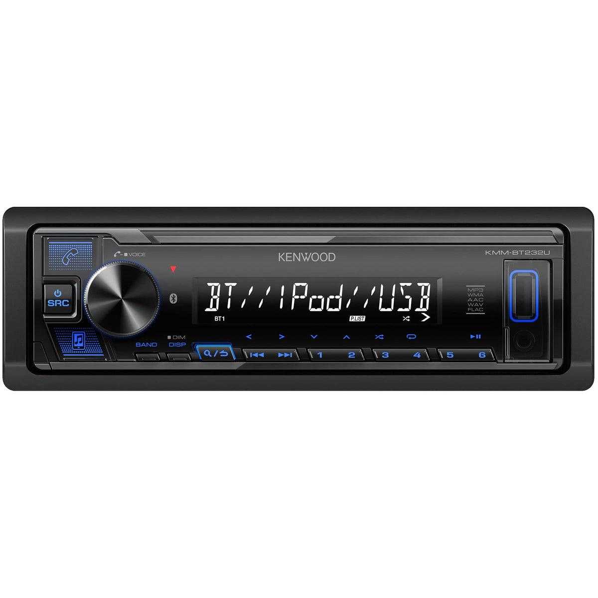 KENWOOD KMM-BT232U Single DIN Digital Media Receiver