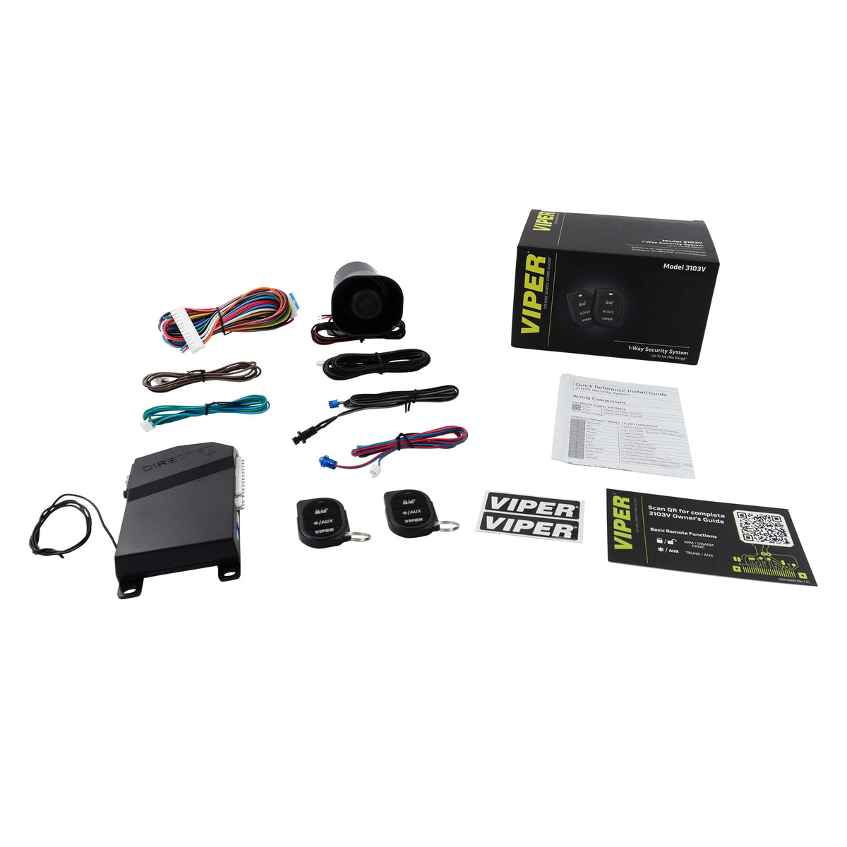 Viper 3103V 1-Way Vehicle Security System