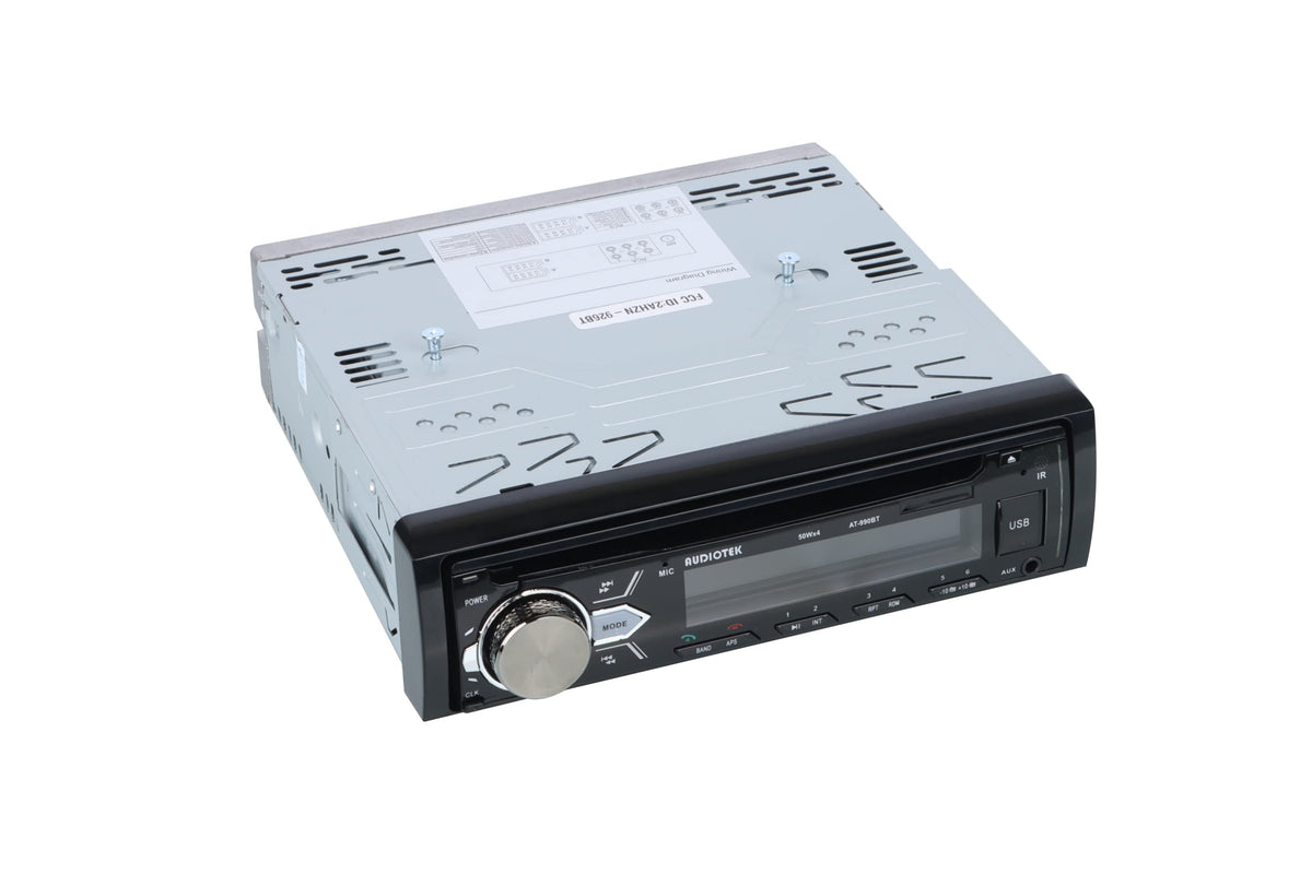 Audiotek AT-990BT Single DIN CD/MP3 Receiver