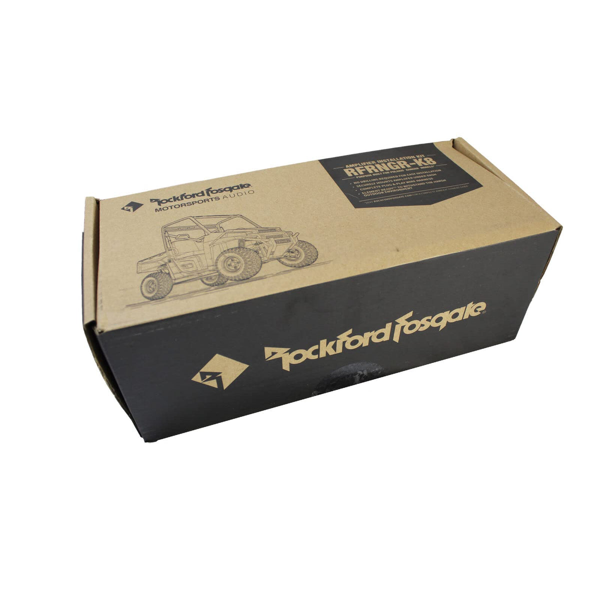 Rockford Fosgate RFRNGR-K8 Polaris Ranger Amp Install Kit