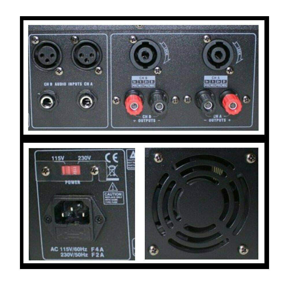 EMB Professional PA8400 Rack-Mount Power Amplifier