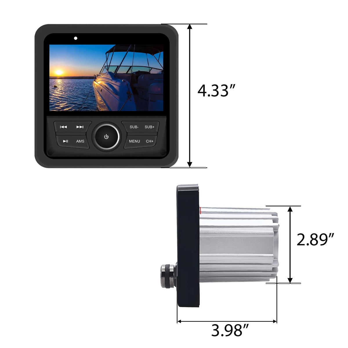 Gravity MGR5 Marine Digital Media Receiver