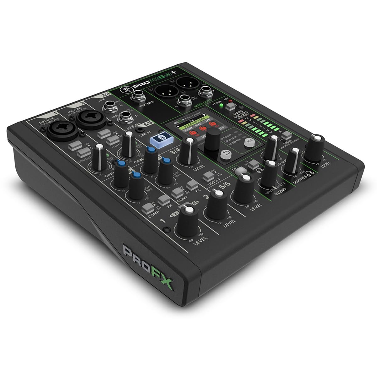 Mackie ProFX6v3+ 6-Channel Analog Mixer With USB-C