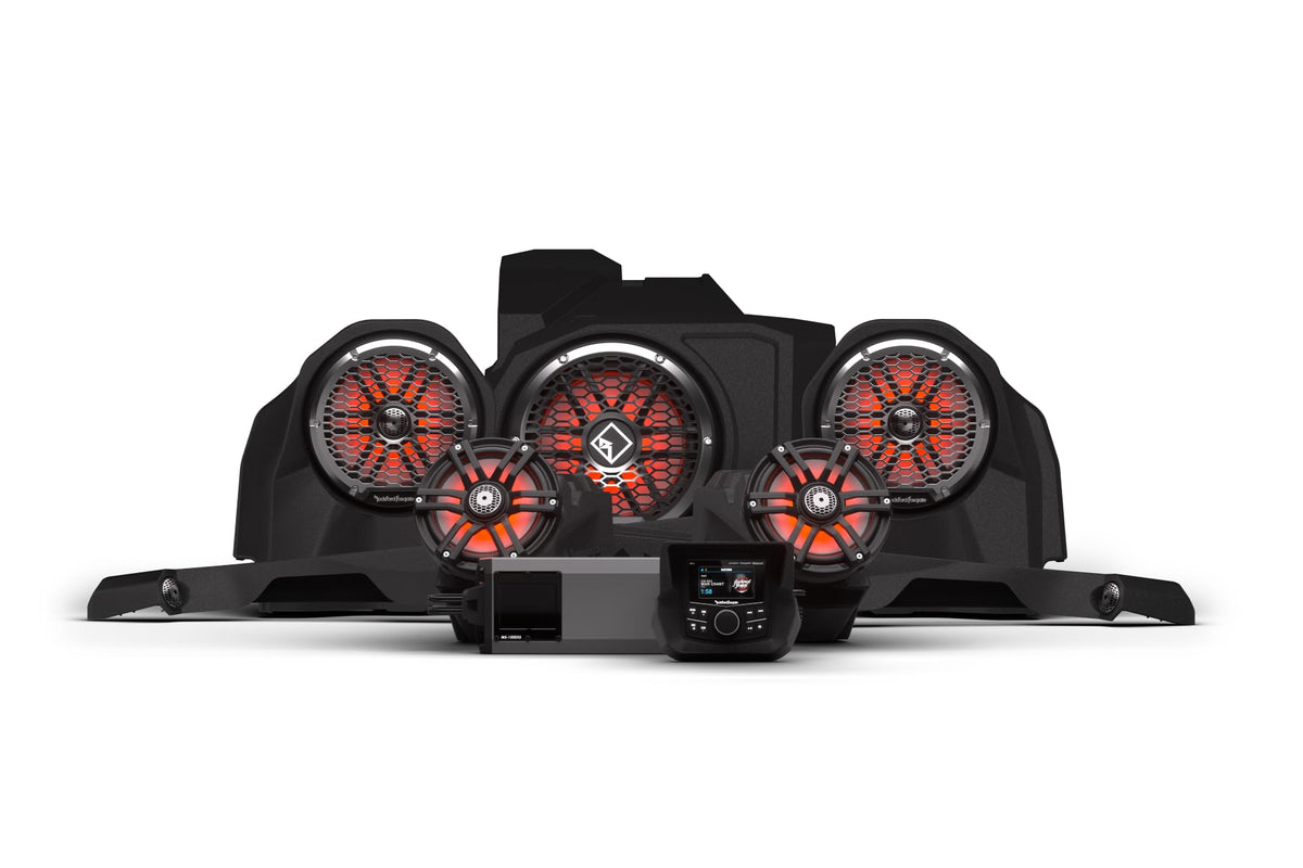Rockford Fosgate RZR24XP-STG6 6.5/8/10-Inch RZR XP Audio Kit