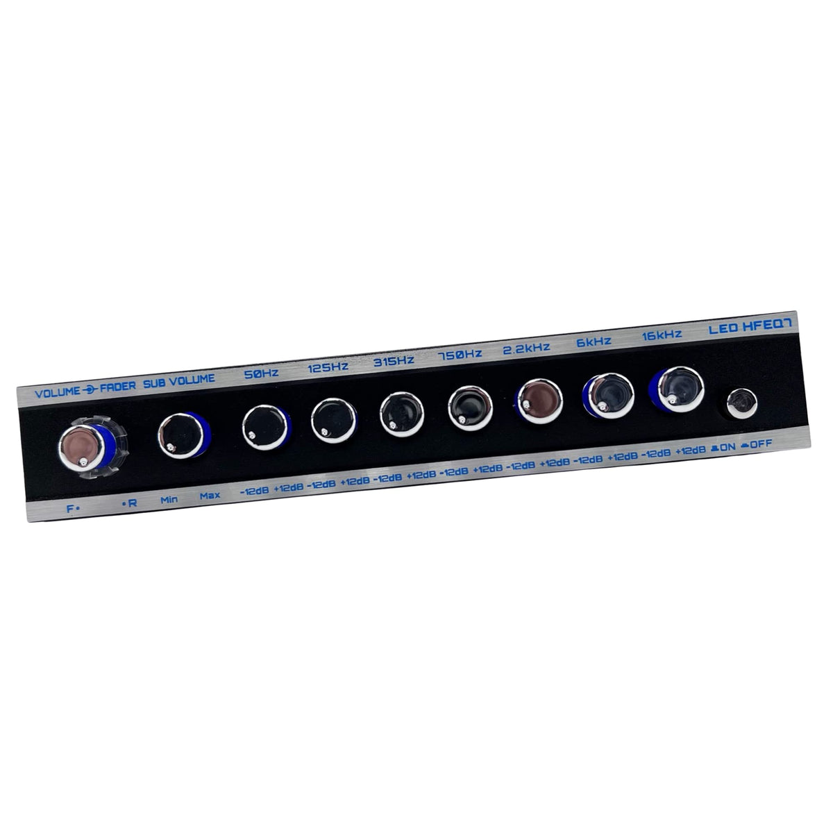Hifonics HFEQ7 7-Band Half-DIN Car Audio Equalizer